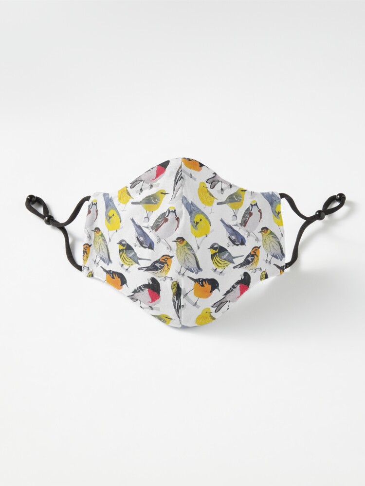 Alternate view of Springtime Birds Mask