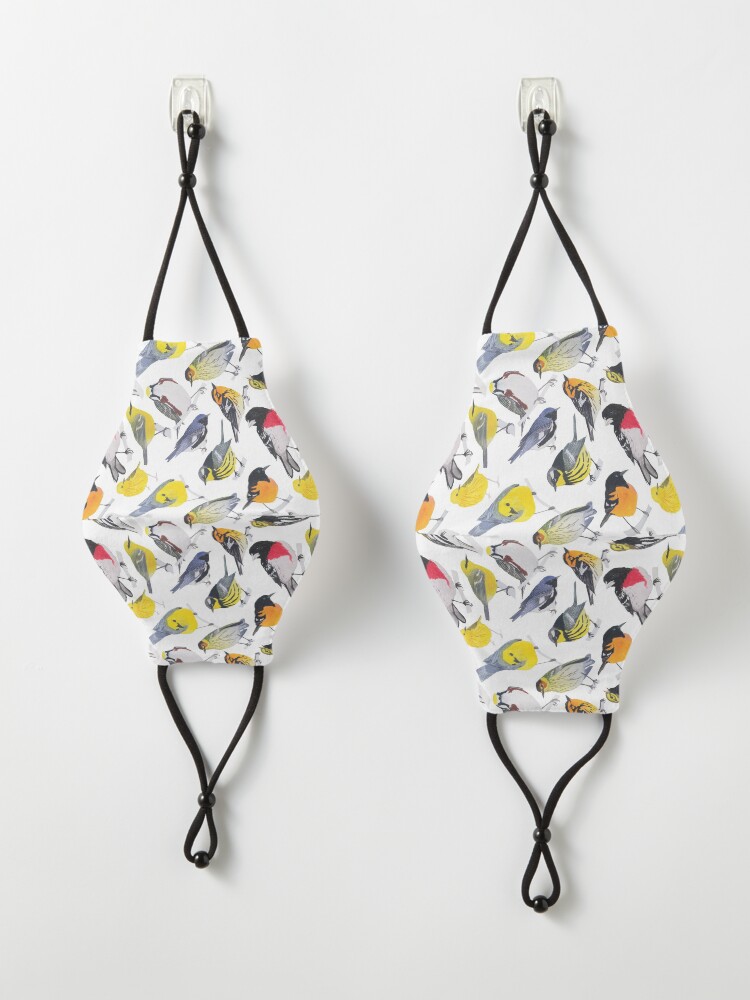 Alternate view of Springtime Birds Mask