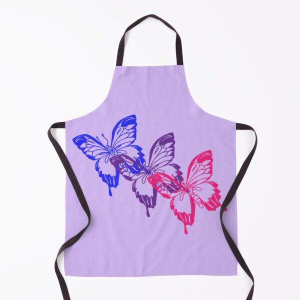 Item preview, Bisexual Flag Butterflies on Lilac designed and sold by Infuriating.