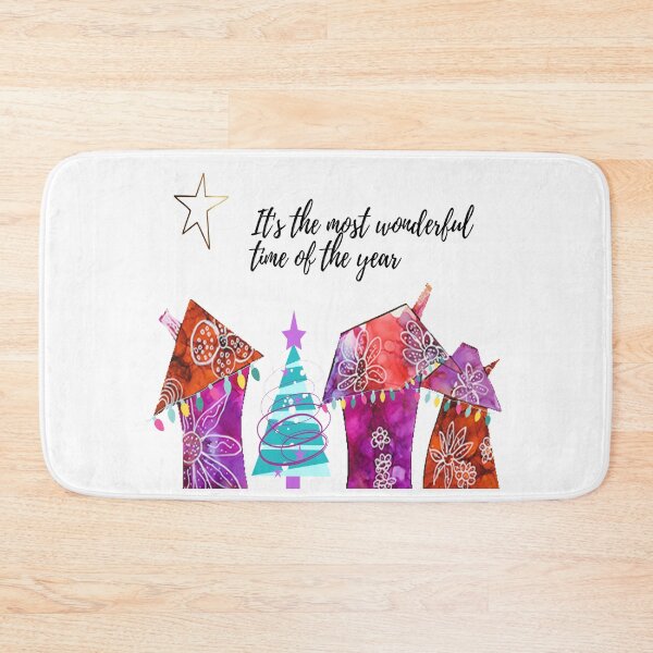 Item preview, Hippie House Decked Out for the Holiday  designed and sold by Artfully Abstracted.