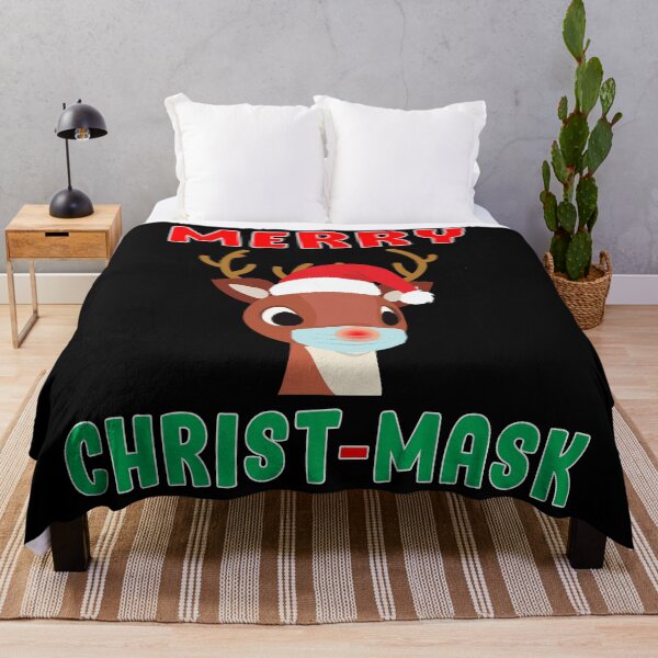 Item preview, Merry Christmask Rudolph Red Nose Mask Reindeer. designed and sold by MAXXEXCHANGE.