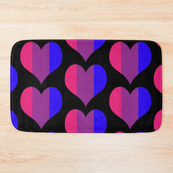 Item preview, Bi Pride Striped Heart designed and sold by Infuriating.