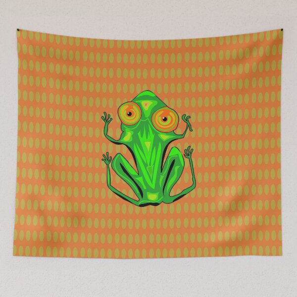 Item preview, Feelin' Froggy Psychedelic Amphibian  designed and sold by Slydell1.