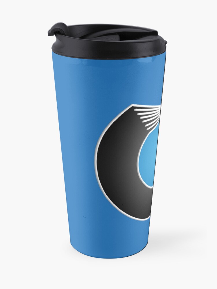 Alternate view of Port Fish official merch Travel Mug