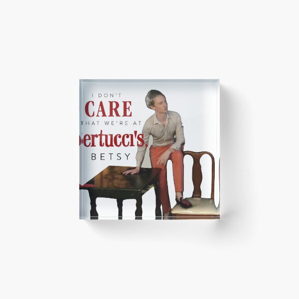 Item preview, chris fleming - i don't care that we're at bertuccis betsy designed and sold by cameronbaba.