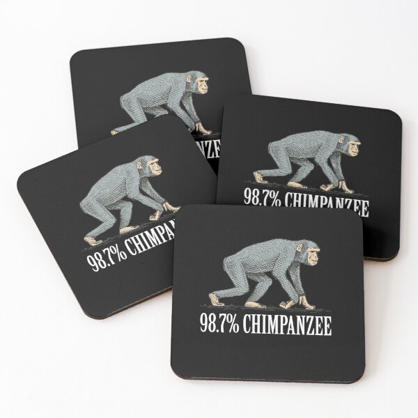Item preview, 98.7% Chimpanzee - Atheist Science Evolution designed and sold by andr0narak.