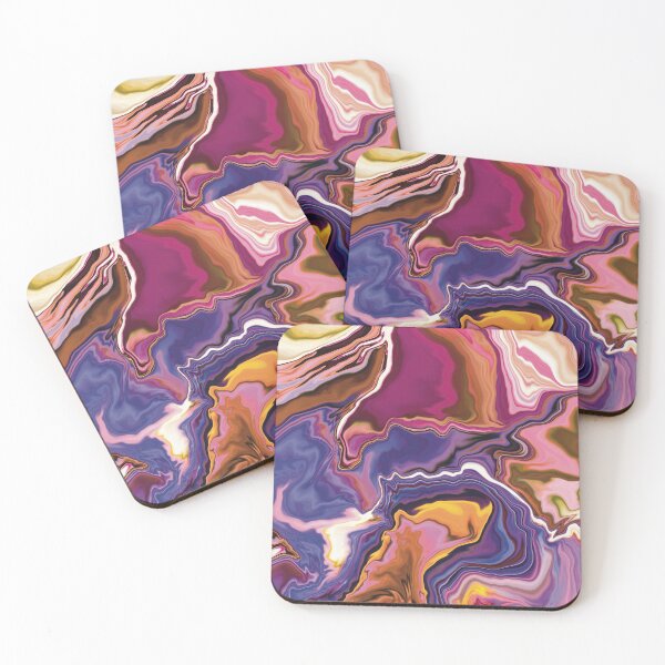 Item preview, Fluid art in flowing colors designed and sold by marina63.
