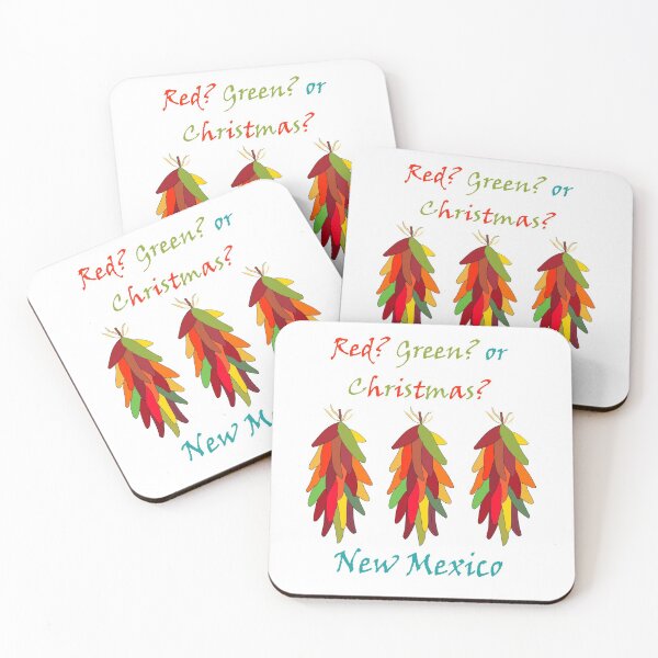 Item preview, Red Green or Christmas New Mexico designed and sold by LaRanchera.