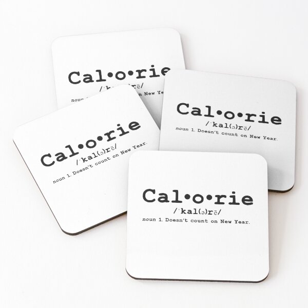 Item preview, Calorie doesn't count on New Year designed and sold by vampdearie.