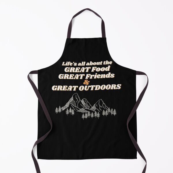 Item preview, Food, Friends and The Great Outdoors. designed and sold by TeePartyHost.