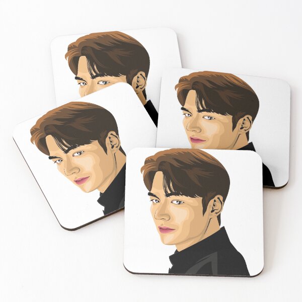 Aperçu de l'œuvre coréen oppa lee min hoo art plat créée et vendue par Hanyguanstore.