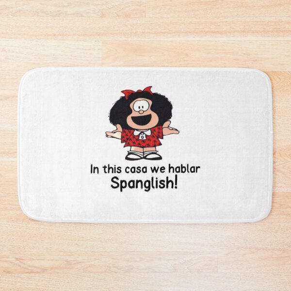 Item preview, In this casa we hablar Spanglish  designed and sold by Elena's Shop.