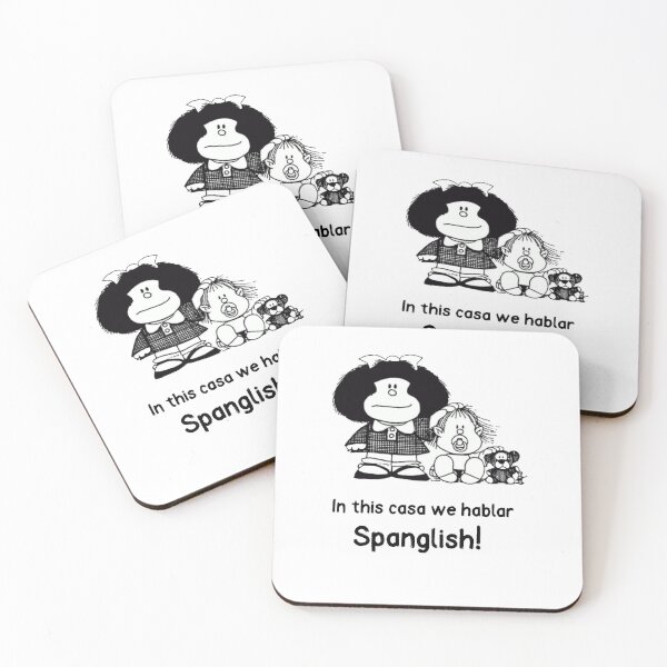 Item preview, In this casa we hablar Spanglish designed and sold by Elena's Shop.