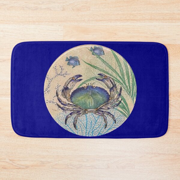 Item preview, Blue Crab and Fish designed and sold by IssyDesigns.