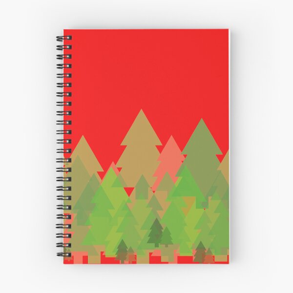 Item preview, Green Pine Forest with Red designed and sold by AlteredAtelier.