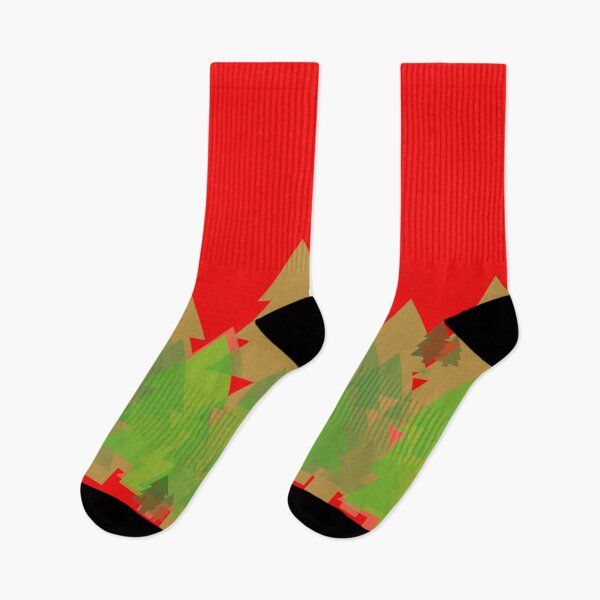 Item preview, Green Pine Forest with Red designed and sold by AlteredAtelier.