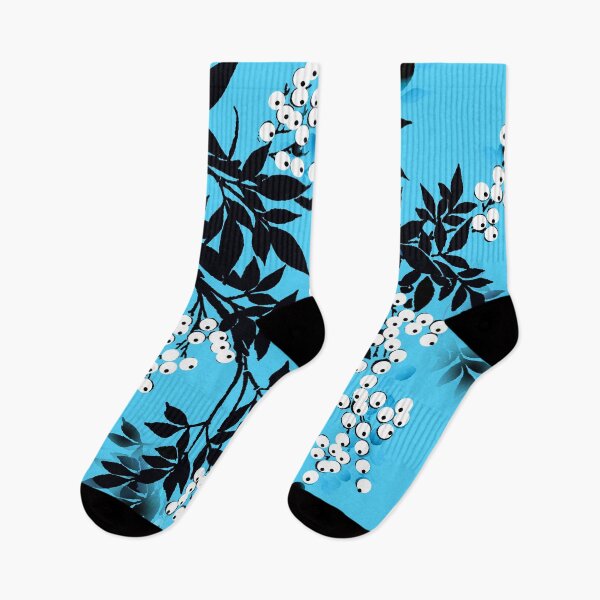 Item preview, TREE BRANCHES BLACK AND BLUE LEAVES WITH BERRIES designed and sold by Overthetopsm.