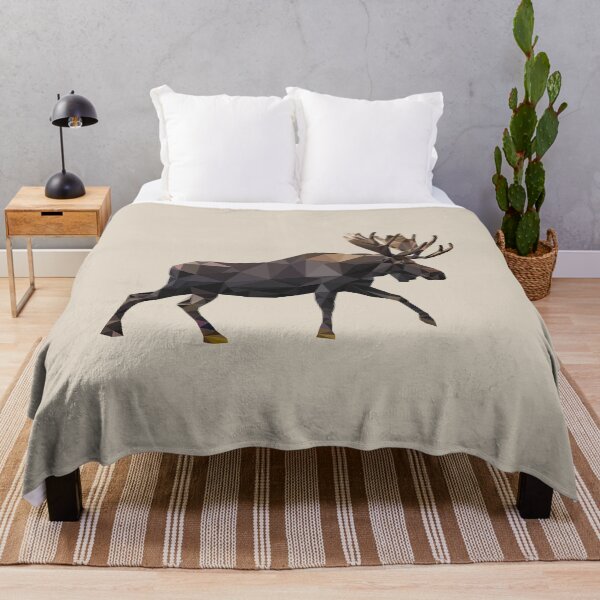 Item preview, Geometric moose designed and sold by Vectoraw.