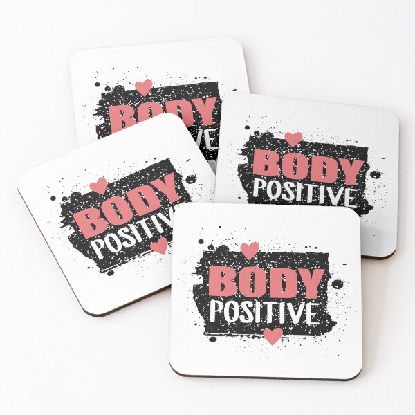 Item preview, Phrase with lettering 'Body positive' designed and sold by Lelisdtp.