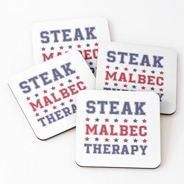 Item preview,  steak malbec therapty, bbq beer freedom,funny gift designed and sold by makoul.