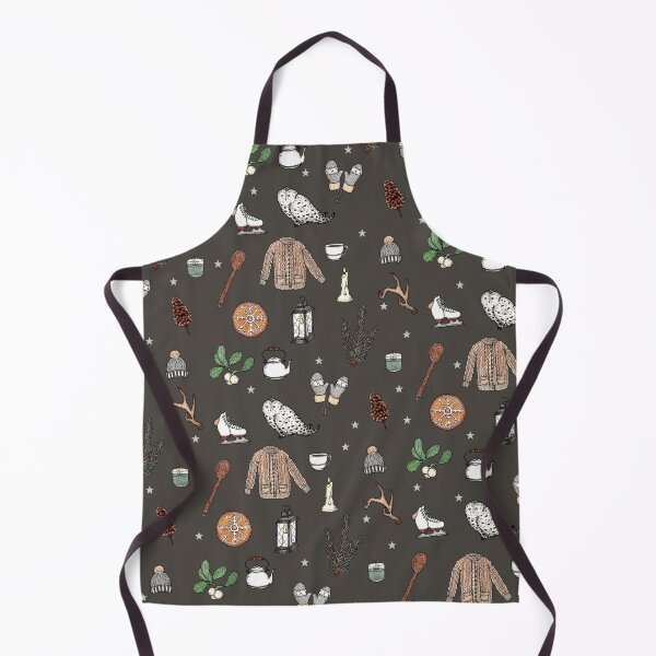 Item preview, Cozy Cozy Pattern (espresso background) designed and sold by Jordyn St. John.