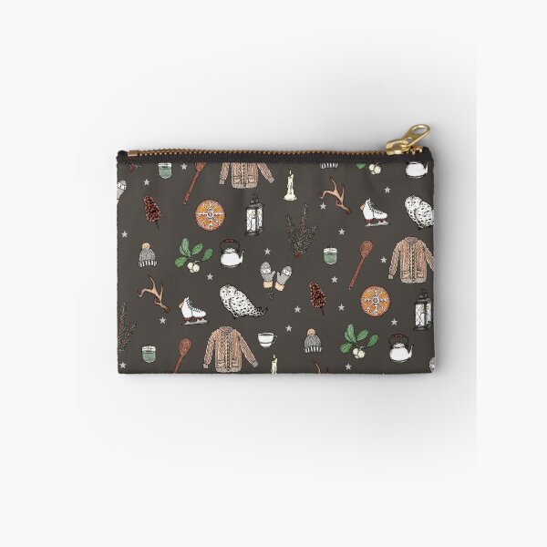 Item preview, Cozy Cozy Pattern (espresso background) designed and sold by Jordyn St. John.
