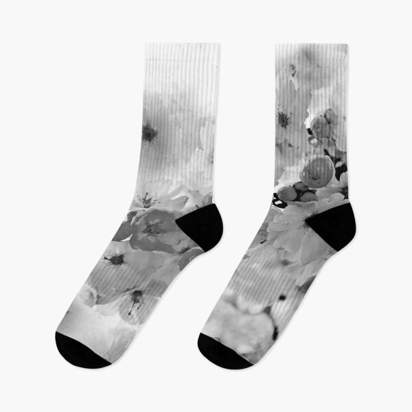 Item preview, CHERRY BLOSSOMS IN BLACK AND WHITE designed and sold by Overthetopsm.
