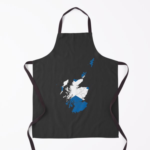 Item preview, Scotland Flag Map with state boundaries designed and sold by Alo.