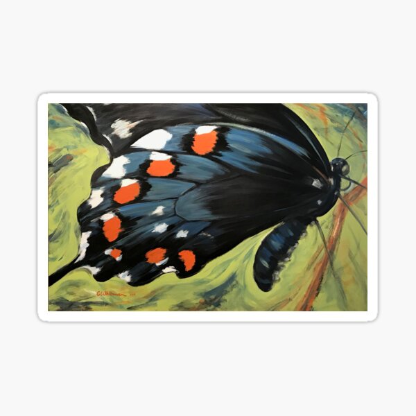 Bold Beauty Butterfly Sticker
