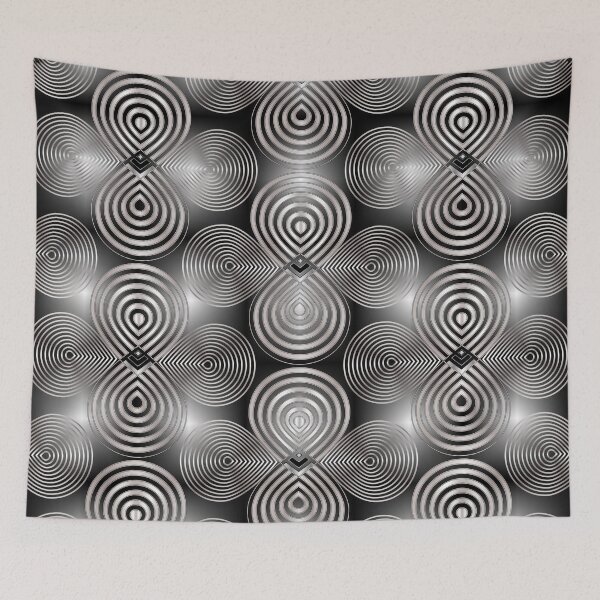 Item preview, Damask Swirl Silver Seamless Pattern designed and sold by Nobiya.