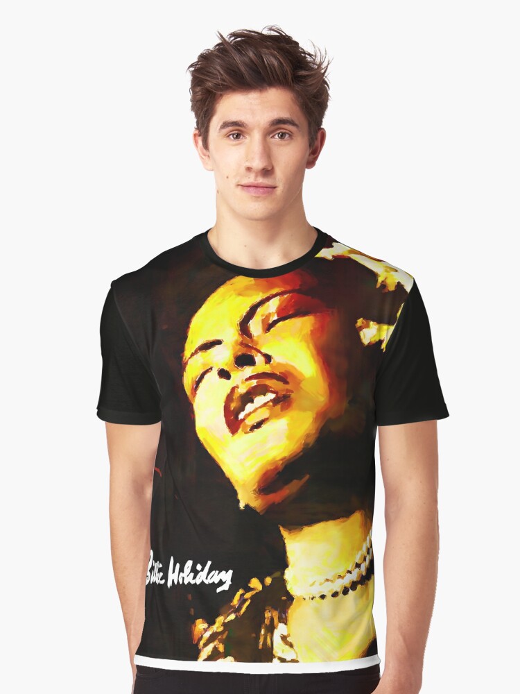 Camiseta «Billie Holiday - Dama de satén» Straight-Ahead | Redbubble