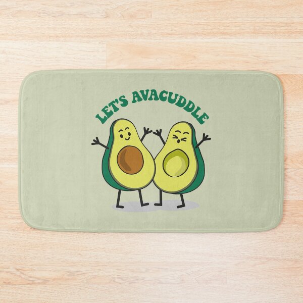 Item preview, Lets Avacuddle - funny avocado designed and sold by OffbeetShirts.