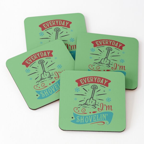 Item preview, Every day i'm shovelin Christmas designed and sold by Inspireaglow.
