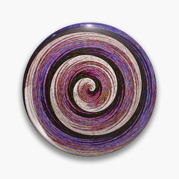Item preview, Janca Purple Sprial Oval Abstract Design #32 designed and sold by Tom Janca.