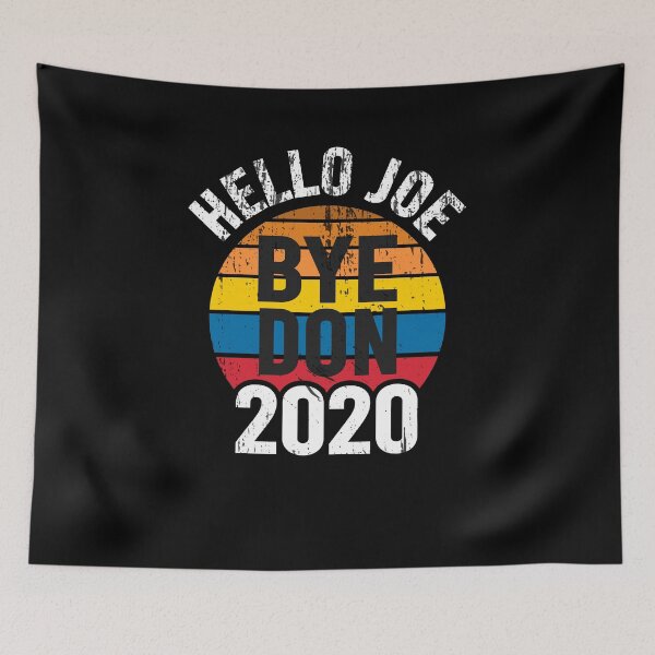 Item preview, Hello Joe Bye Don 2020 ByeDon Retro Vintage Biden Anti Trump designed and sold by HMMOUCH.