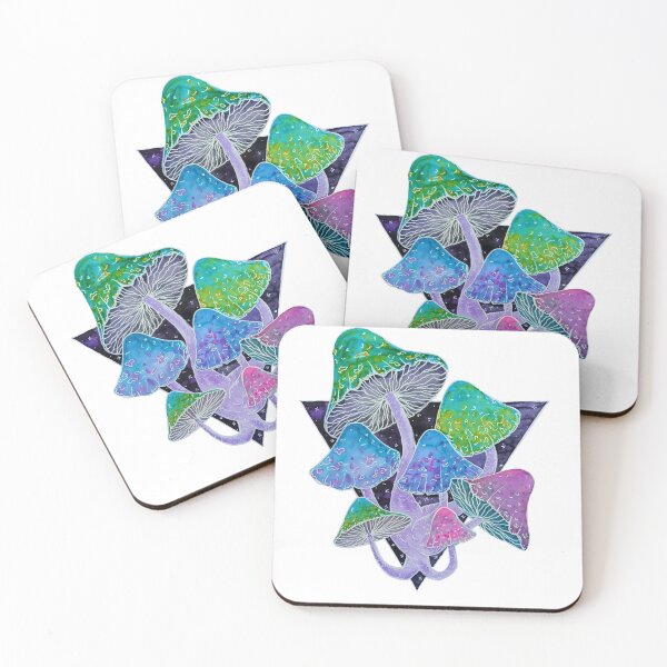 Item preview, Psychedelic Mushrooms designed and sold by yournewbfSpinel.