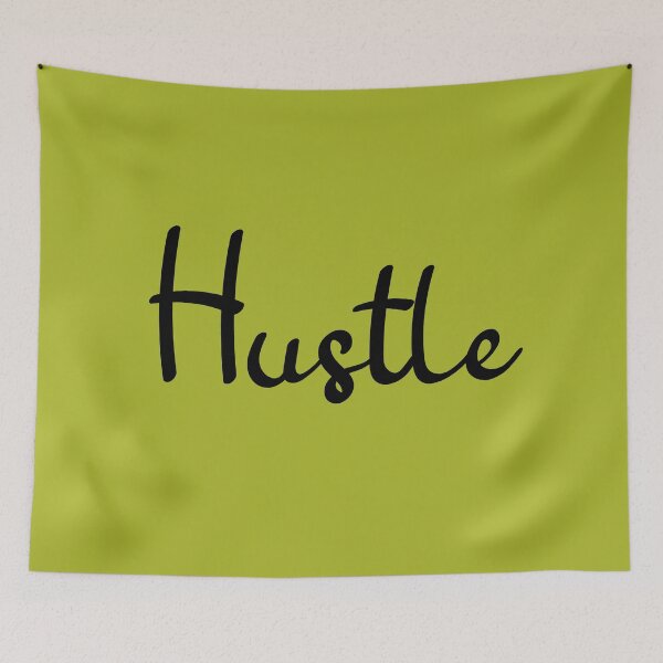 Item preview, Hustle. Motivational Lines designed and sold by amrmab.