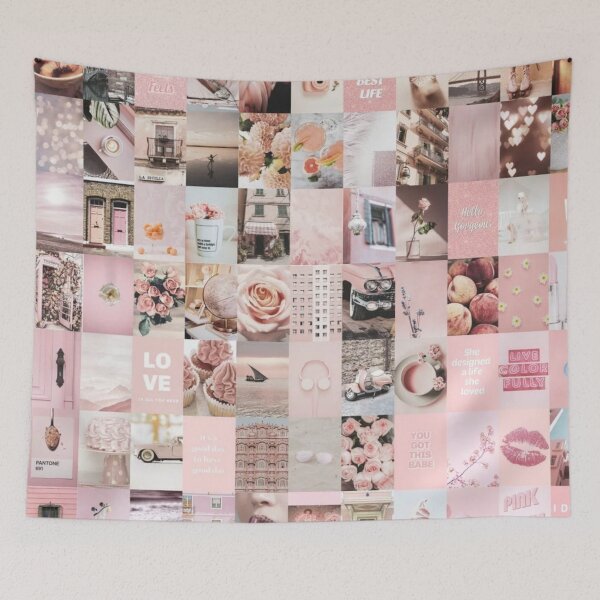 Item preview, Rustic pink vibe collage designed and sold by hillarymoore06.