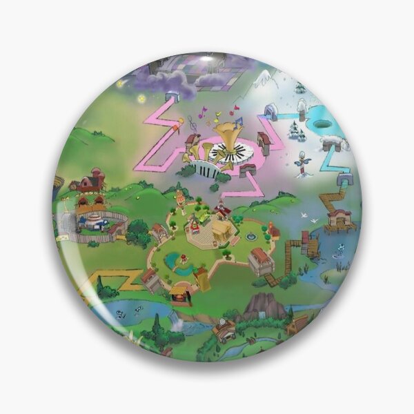 Item preview, Toontown Map designed and sold by Lindstree ✿.