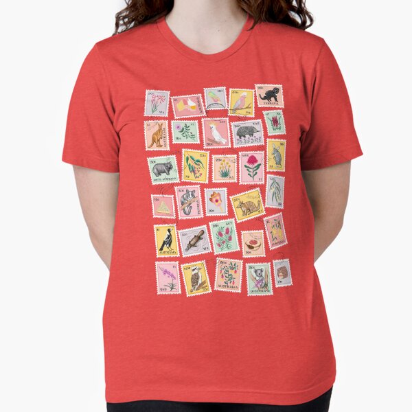 G’Day from Australia | Pink Clay Tri-blend T-Shirt