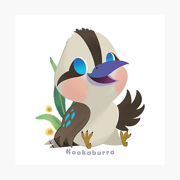 Item preview, Australian Kookaburra  designed and sold by MvuuStudio.