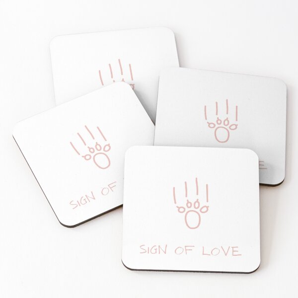 Item preview, Sign of Love animal claw marks designed and sold by frenchstylehome.