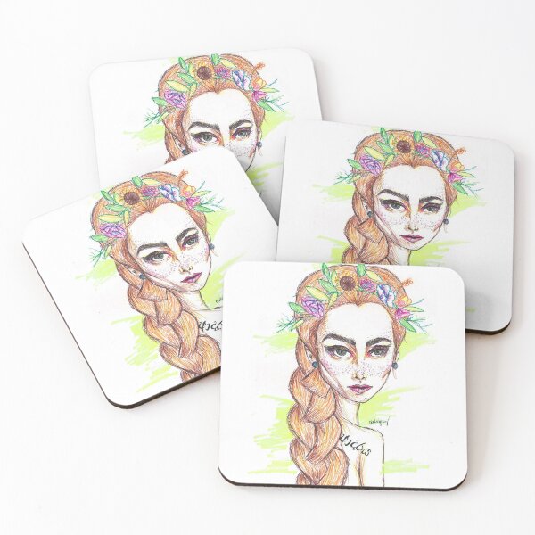 Item preview, Girl with a tattoo designed and sold by theregoescami.