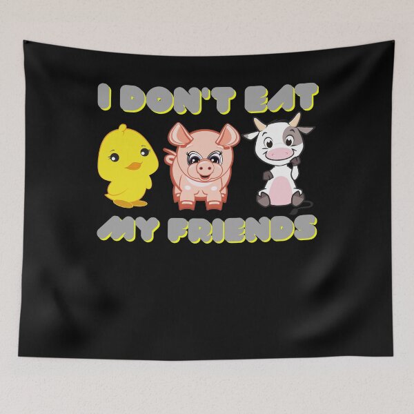 Item preview, I Dont Eat My Friends designed and sold by TrendKing.