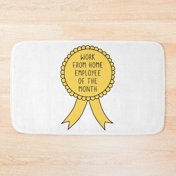 Item preview, Work From Home Employee Of The Month Medal designed and sold by Zooone.