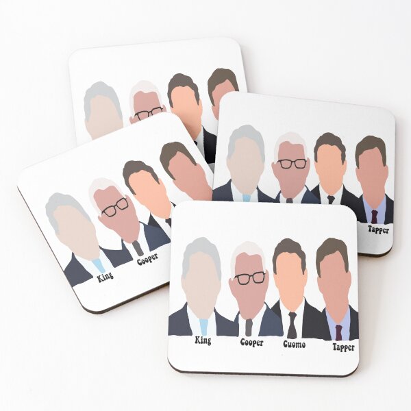 Item preview, CNN Jack Tapper, Chris Cuomo, John King, Anderson Cooper designed and sold by oopscaitlin.
