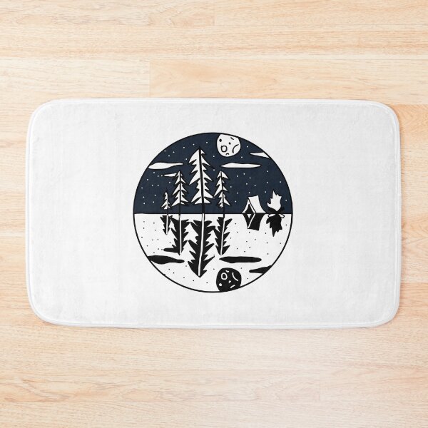 Item preview, Midnight Camping Motif designed and sold by junelight19.