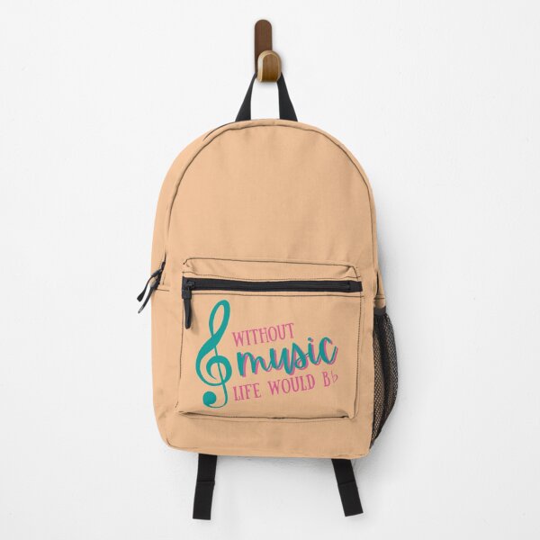 Item preview, Without music life would b flat - Funny designed and sold by ElectricFangs.