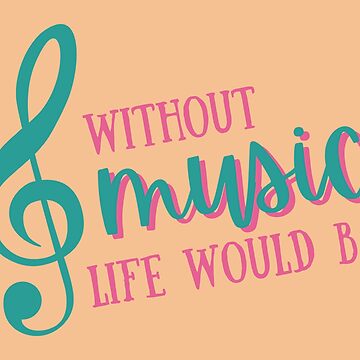 Artwork thumbnail, Without music life would b flat - Funny by ElectricFangs