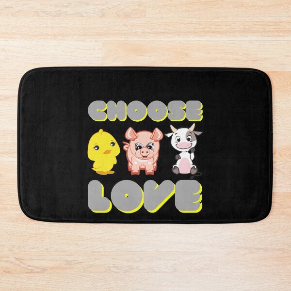 Item preview, Choose Love Go Vegan designed and sold by TrendKing.